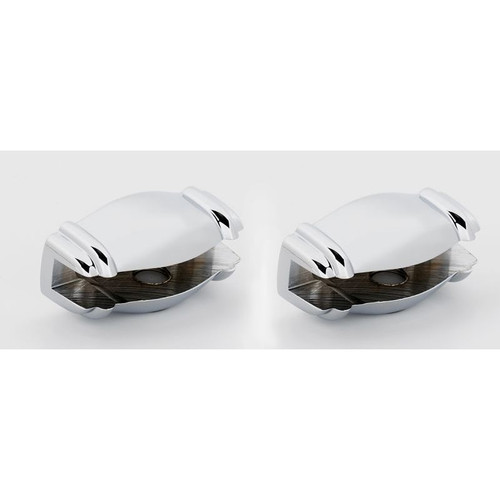 Shelf Brackets Transitional 2-3/16-in in Polished Chrome