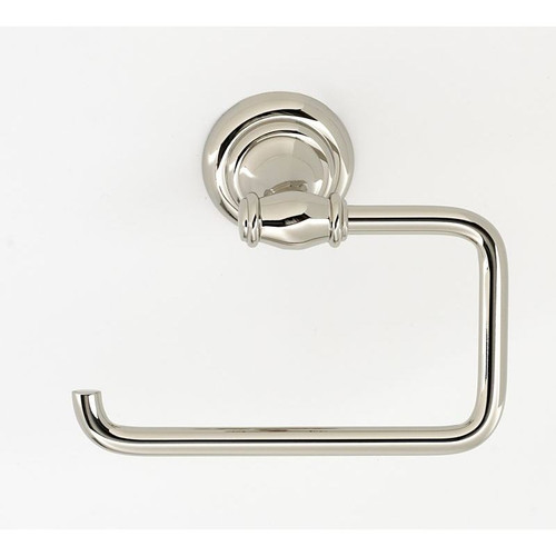 Tissue Holder Transitional 5-1/2-in in Polished Nickel