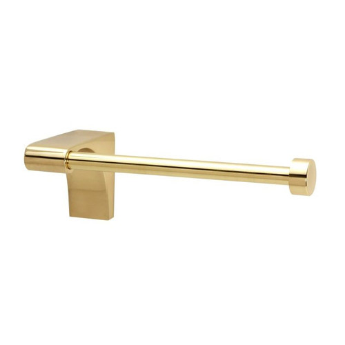 Alno Luna A6866L-PB Tissue Holder Transitional 4-7/8-in in Polished Brass