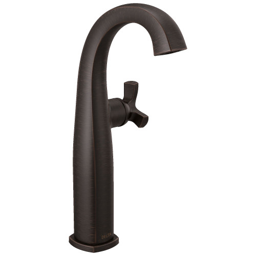 7776-RB-DST Stryke 6.44-in x 4.38-in x 11.75-in Single Handle Vessel Bathroom Faucet, Venetian Bronze