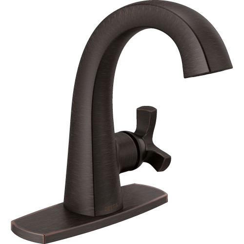 5776-RBMPU-DST Stryke 6.56-in x 6.00-in x 6.88-in Single Handle Bathroom Faucet, Venetian Bronze