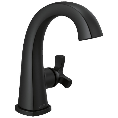 5776-BLMPU-DST Stryke 6.56-in x 6.00-in x 6.88-in Single Handle Bathroom Faucet, Matte Black