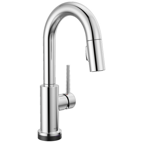 9959TL-DST Trinsic 8.38-in x 4.19-in x 13.50-in Touch2O Bar and Prep Faucet with Touchless Technology, Chrome