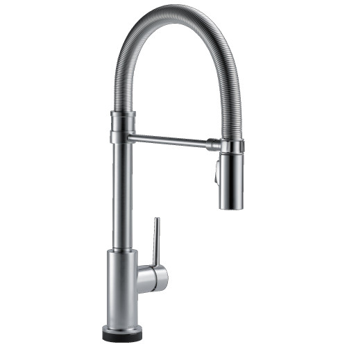 9659TL-AR-DST Trinsic 11.50-in x 4.19-in x 20.44-in Touch2O Kitchen Faucet with Touchless Technology, Arctic Stainless