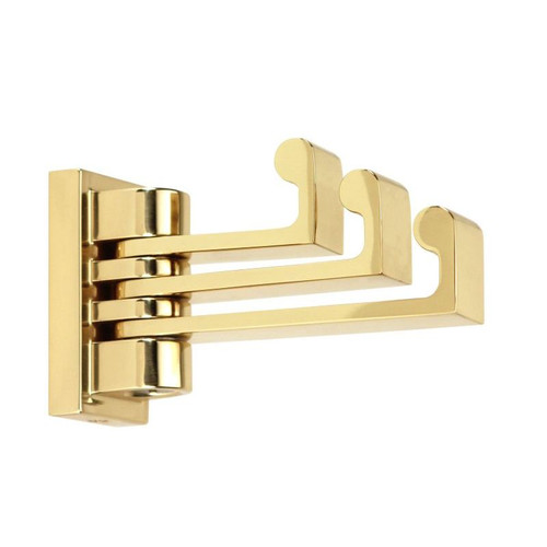 Alno Luna A6885-PB Robe Hook Transitional in Polished Brass