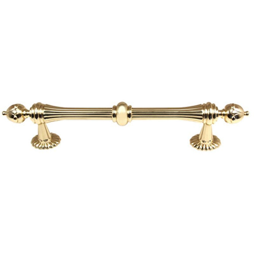 Alno Ornate A6929-6-PB Pull Traditional in Polished Brass