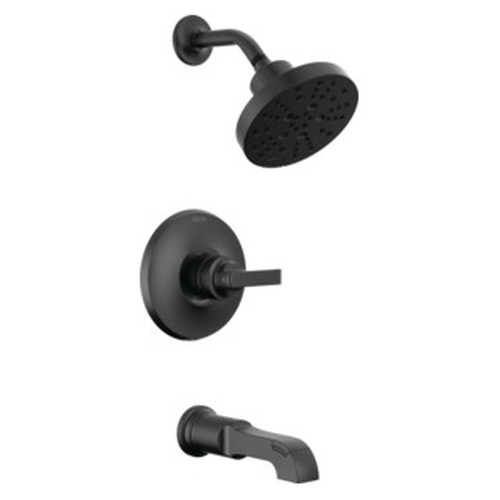 T14489-BL Tetra Monitor 14 Series Tub & Shower Trim, Matte Black
