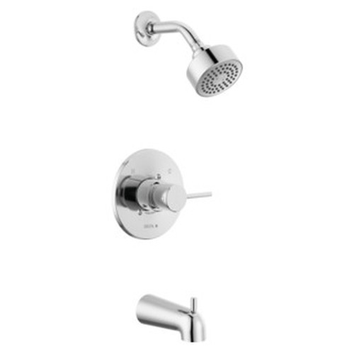 T14459-PP Modern Monitor 14 Series Tub & Shower Trim, Chrome