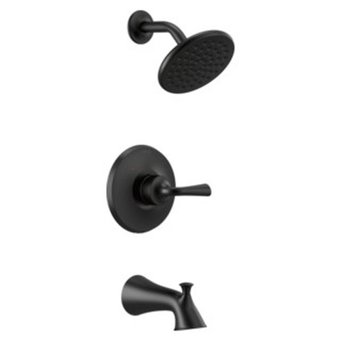 T14433-BL Kayra Monitor 14 Series Tub & Shower Trim, Matte Black
