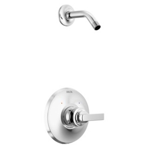 T14289-PR-LHD Tetra 14 Series Shower Trim Less Head, Lumicoat Chrome