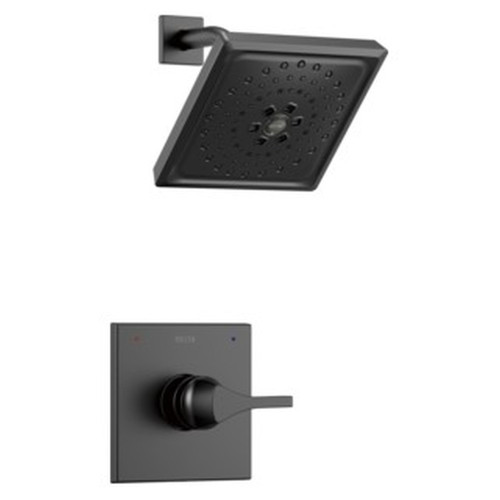 T14274-BL Zura Monitor 14 Series H2Okinetic Shower Trim, Matte Black