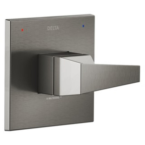 T14043-KS-PR Trillian 14 Series Valve Trim, Lumicoat Black Stainless