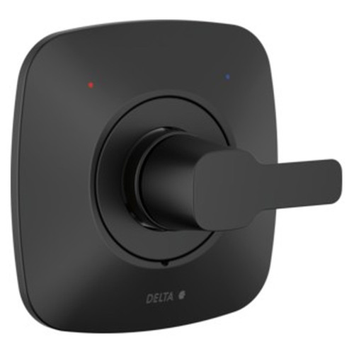 T140339-BL-PP Modern Monitor 14 Series Valve Only Trim, Matte Black
