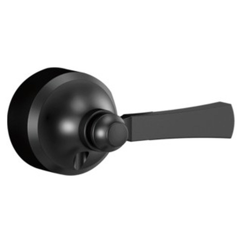 H566BL Dorval Handle 1L Volume FM Tub Filler 14S, Matte Black
