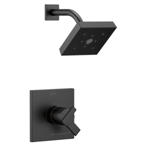 T17267-BL Ara Monitor 17 Series H2Okinetic Shower Trim, Matte Black