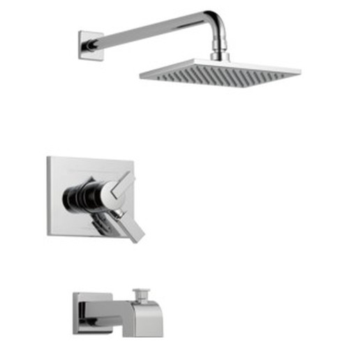 T17453-WE Vero Monitor 17 Series Tub & Shower Trim, Chrome
