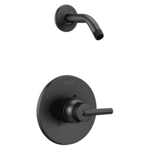T14259-BLLHD Trinsic Monitor 14 Series Shower Trim Less Head, Matte Black