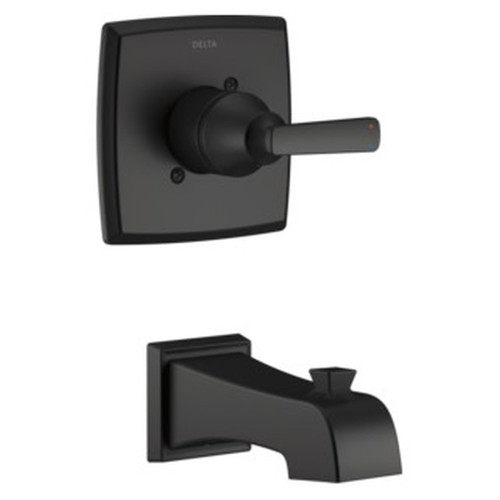 T14164-BL Ashlyn Monitor 14 Series Tub Trim Only, Matte Black
