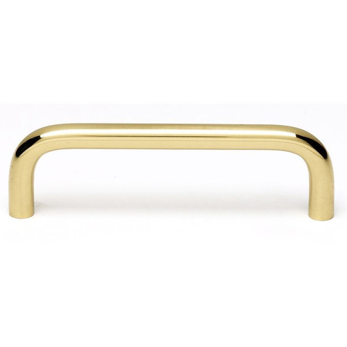 Alno Traditional A703-35-PB Pull in Polished Brass