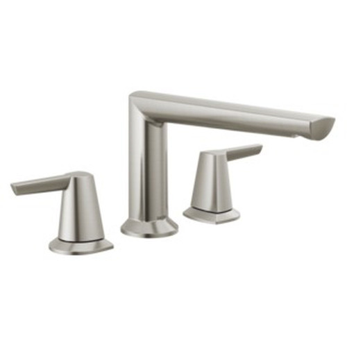 T2771-SS-PR Galeon Delta Galeon 3-Hole Roman Tub Trim, Lumicoat Stainless