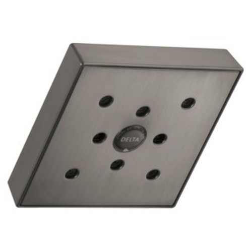 RP70171KSPR Universal Showering Components H2Okinetic Single-Setting Raincan Shower Head, Lumicoat Black Stainless