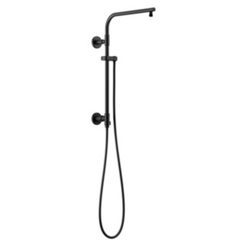 Delta 58810-BL Universal Showering Components Shower Column 18" Round, Matte Black