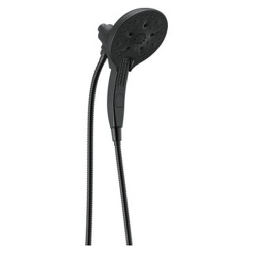 Delta 58620-BL25-PK Universal Showering Components In2ition H2Okinetic 5-Setting Two-in-One Shower, Matte Black