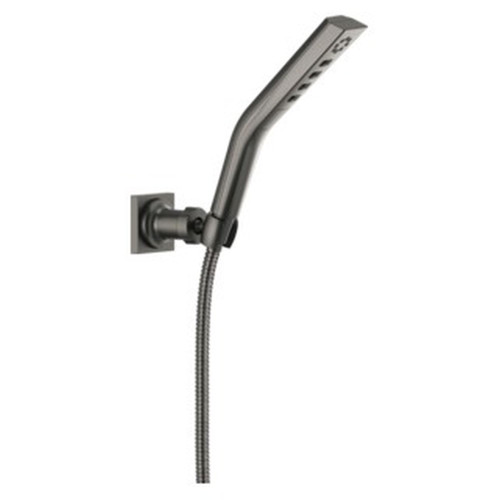 Delta 55799-KS-PR Universal Showering Components H2Okinetic 3-Setting Wall Mount Hand Shower, Lumicoat Black Stainless