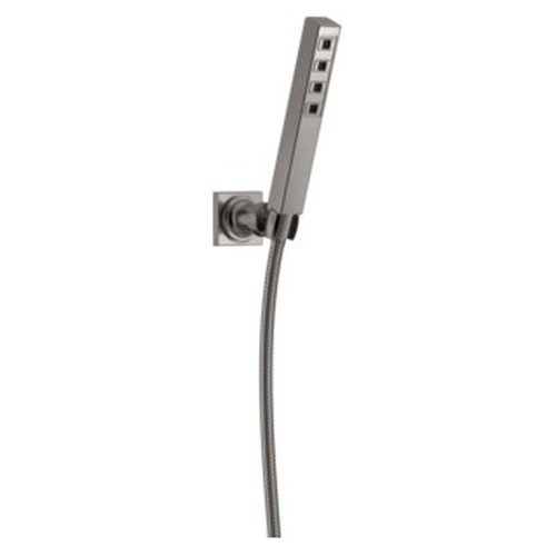 Delta 55567-SS-PR Universal Showering Components H2Okinetic Single-Setting Adjustable Wall Mount Hand Shower, Lumicoat Stainless