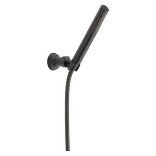 55085-BL Grail Premium Single-Setting Adjustable Wall Mount Hand Shower, Matte Black