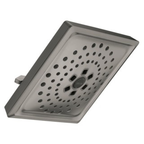 Delta 52684-KS-PR Universal Showering Components H2Okinetic 3-Setting Raincan Shower Head, Lumicoat Black Stainless