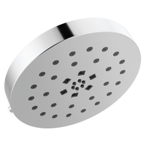 Delta 52488-PR Universal Showering Components H2Okinetic 4-Setting Shower Head with UltraSoak, Lumicoat Chrome