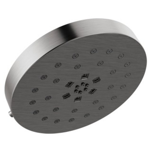 52488-KS-PR Universal Showering Components H2Okinetic 4-Setting Shower Head with Ultrasoak, Lumicoat Black Stainless