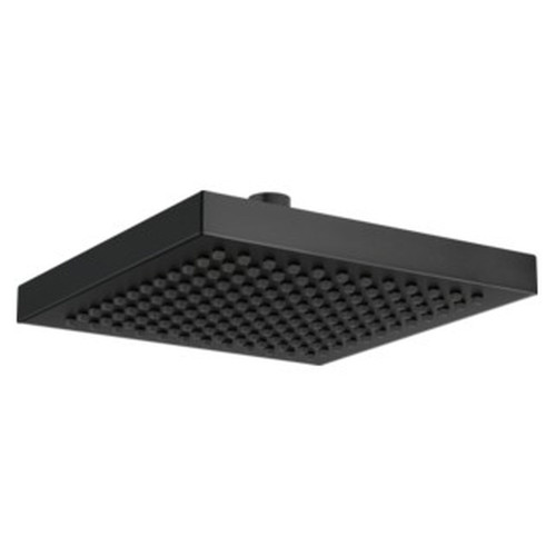 RP50841BL Universal Showering Components Raincan Single-Setting Shower Head, Matte Black