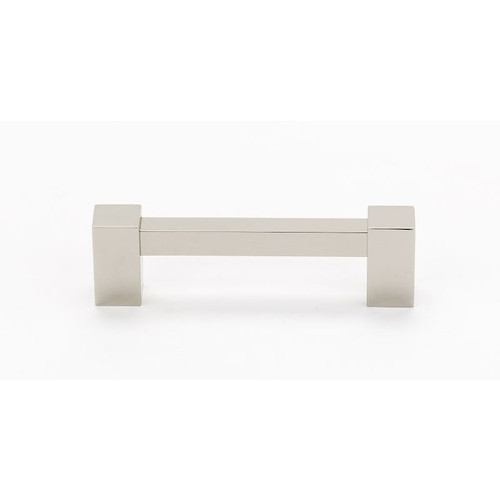 Alno Contemporary II A718-4-PN Modern Pull in Polished Nickel