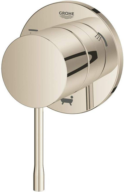 3-Way Diverter in Polished Nickel Finish