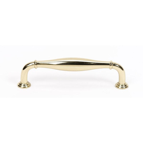 Alno Charlie's Collection A726-4-PB Pull Traditional in Polished Brass