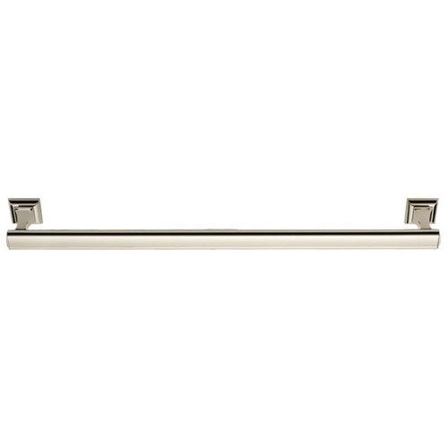 Alno Manhattan A7420-24-PN Modern Towel Bar in Polished Nickel