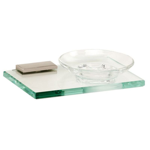 Alno Arch A7530-SN Modern Soap Dish 6-3/4-in in Satin Nickel