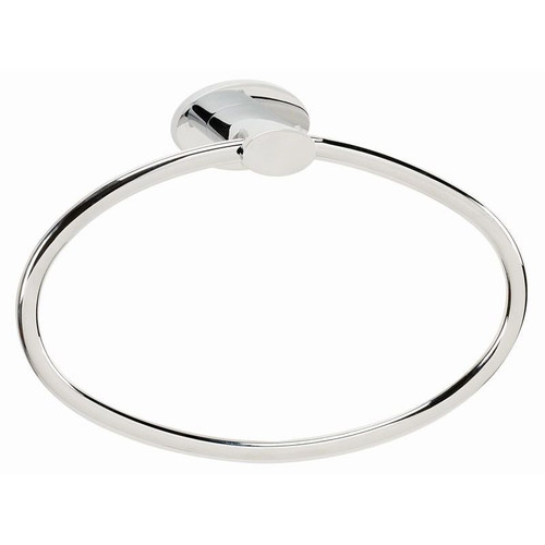 Modern Towel Ring 7-7/8-in in Polished Chrome