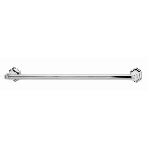 Alno Nicole A7720-24-PC Towel Bar Traditional in Polished Chrome