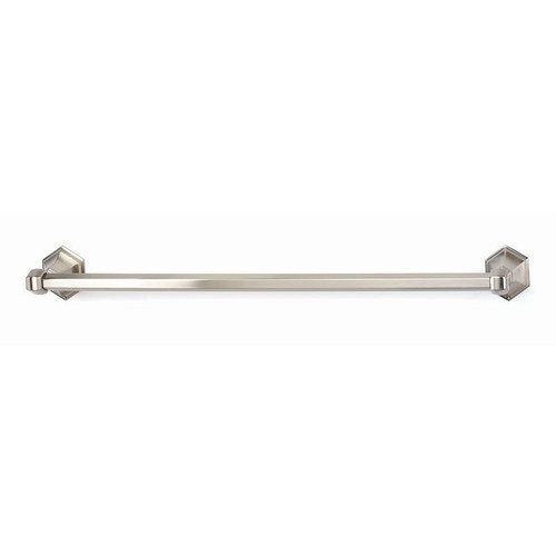 Alno Nicole A7720-24-SN Towel Bar Traditional in Satin Nickel