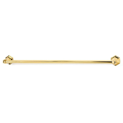 Alno Nicole A7720-30-PB Towel Bar Traditional in Polished Brass
