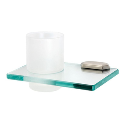 Alno Nicole A7770-SN Traditional Tumbler Holder 6-3/4-in in Satin Nickel