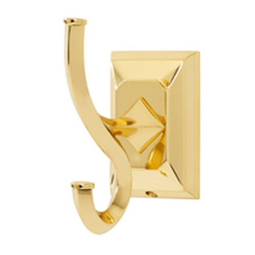 Robe Hook Transitional in Polished Brass