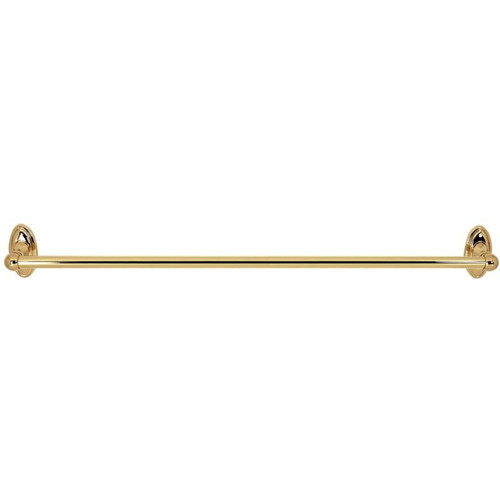 Alno Classic Traditional A8020-30-PB Towel Bar Traditional in Polished Brass