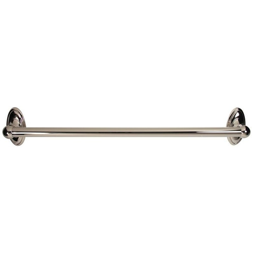 Alno Classic Traditional A8022-24-PN Grab Bar Traditional in Polished Nickel