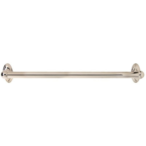 Alno Classic Traditional A8023-24-PN Grab Bar Traditional in Polished Nickel