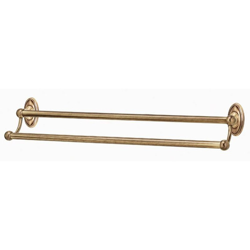 Alno Classic Traditional A8025-30-AE Double Towel Bar Traditional in Antique English