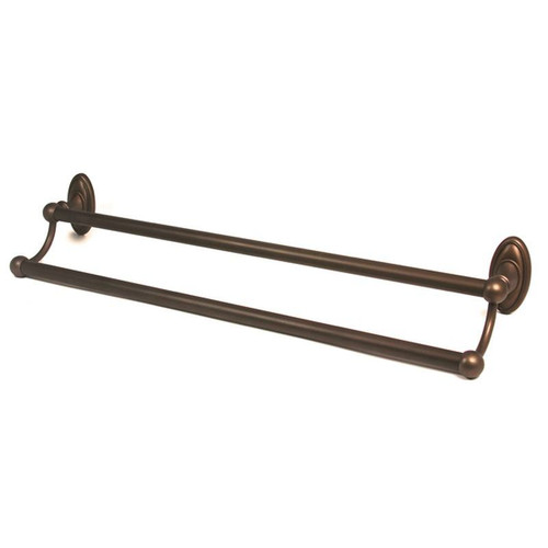 Alno Classic Traditional A8025-30-CHBRZ Double Towel Bar Traditional in Chocolate Bronze